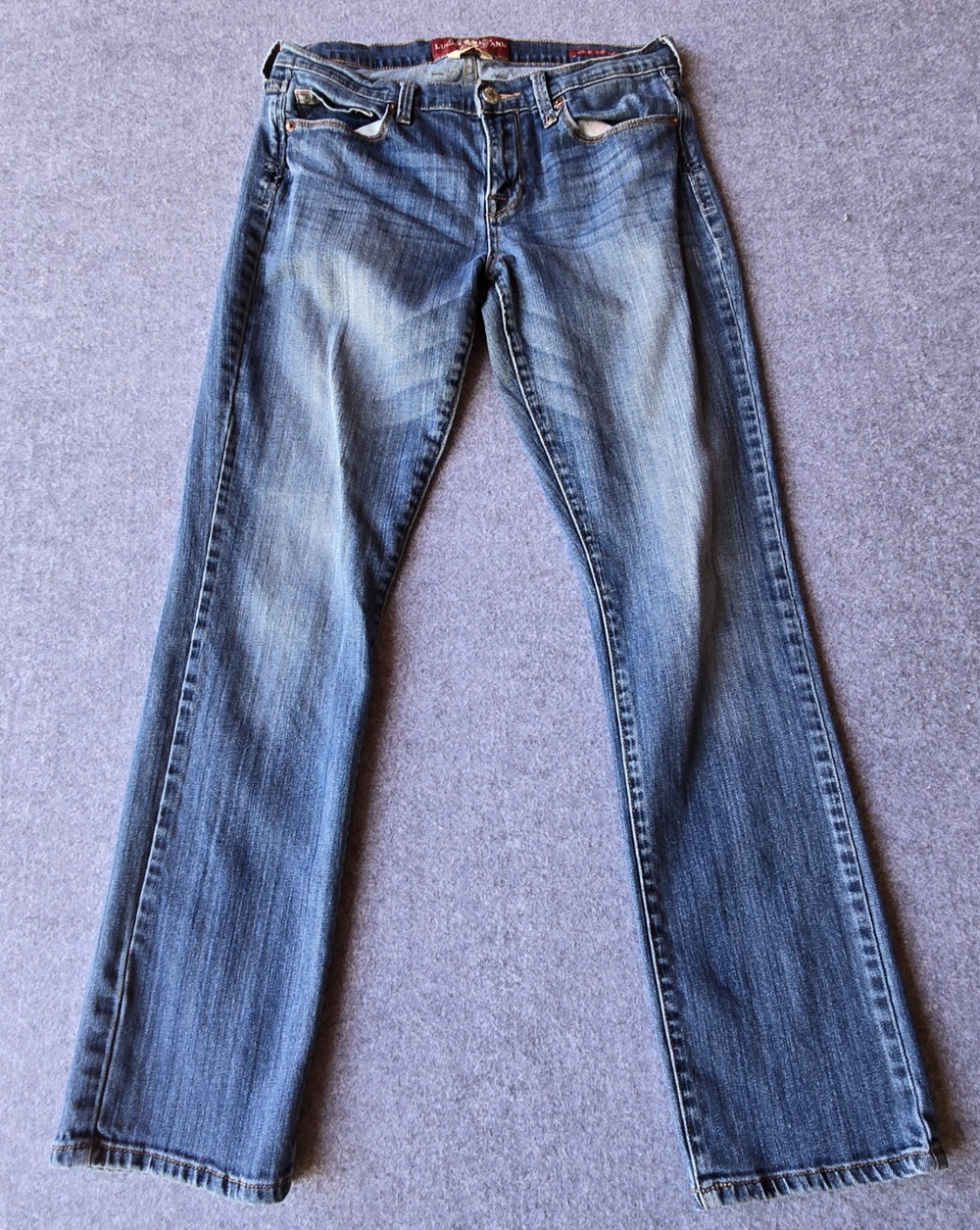 Lucky Brand Women's Jeans Sophia Straight 8/29 Ankle Med Wash (30x28)